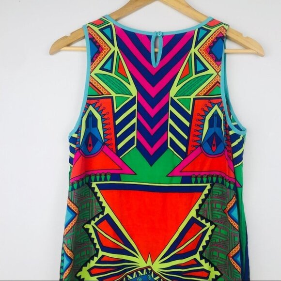 Flying Tomato  multicolour printed Pattern sleeveless Mini dress Women size S - Picture 15 of 16